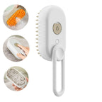 3-in-1 Pet Steam Grooming Brush – USB Rechargeable - PawPals