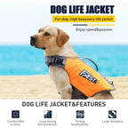 Adjustable Dog Life Jacket – Buoyant Safety Vest - PawPals
