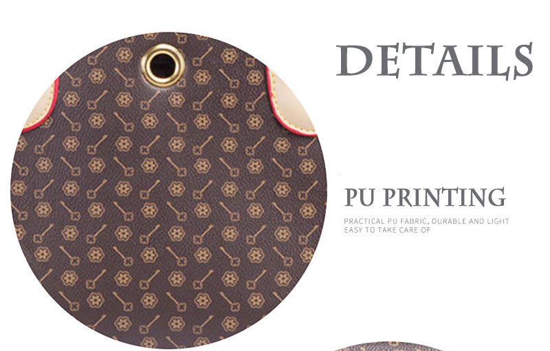 PU Pet Travel Tote Bag for Small Dogs and Cats - PawPals